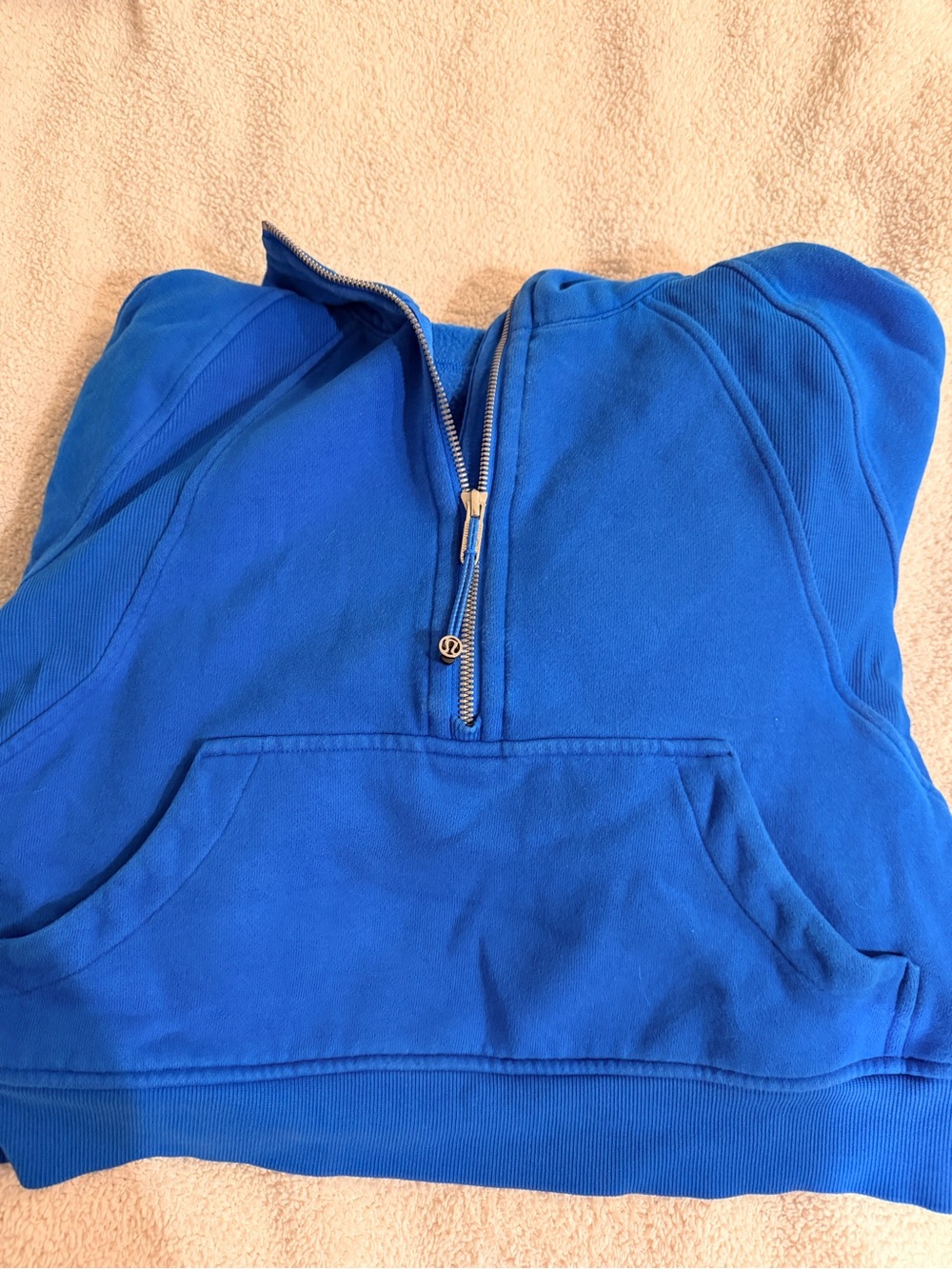 lululemon athletica Scuba Hoodie - Bright Blue - SIZE XS/S - Picture 2 of 5